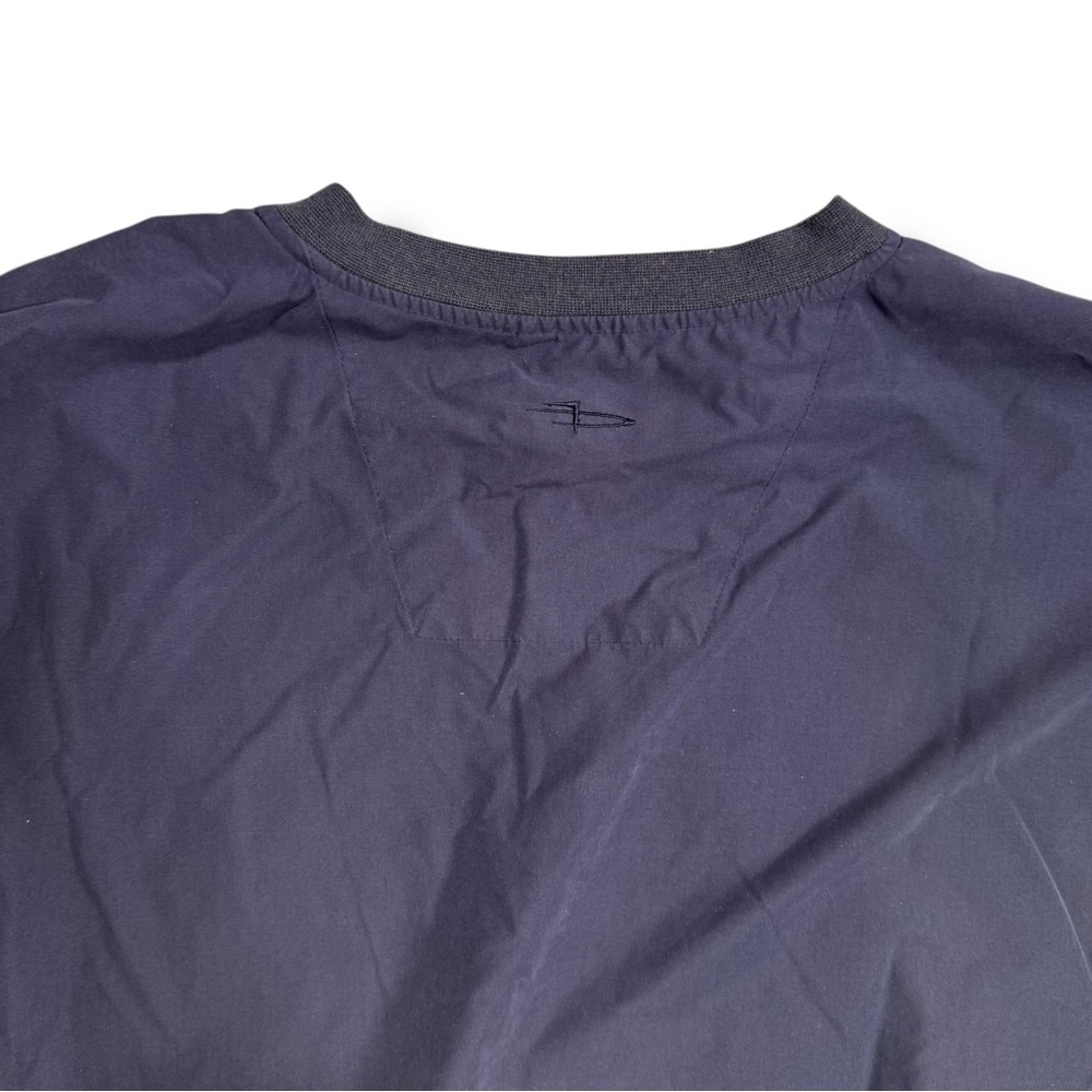 Page & Tuttle Blue Golf Windbreaker Pullover Jacket V-neck Performance Athletic - Picture 12 of 16